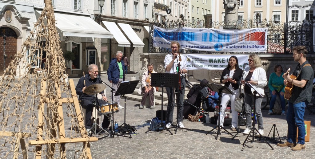 Country-Gospelband der evangelisch-methodistischen Kirche Salzburg. Foto: Reinhard Geiger